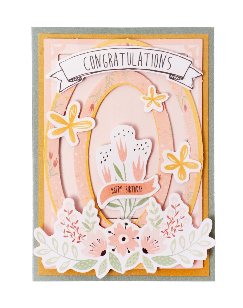 Studio Light Floral Pastel Frames DIY Block (SL-ES-DCB65) (OUTLET) Studio Light Floral Pastel Frames DIY Block (SL-ES-DCB65) (OUTLET)