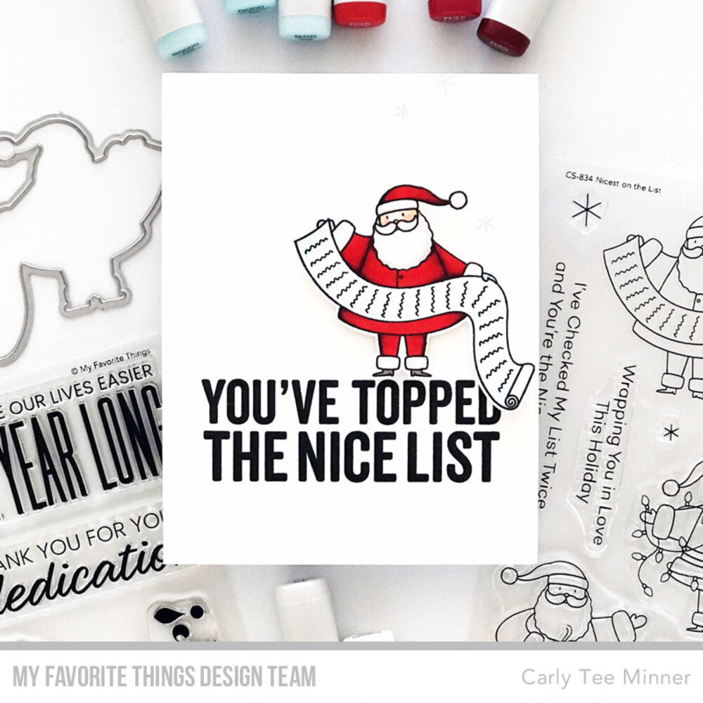 My Favorite Things Nicest on the List Clear Stamps (CS-834) (OUTLET) My Favorite Things Nicest on the List Clear Stamps (CS-834) (OUTLET)