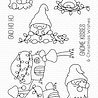 My Favorite Things Gno Ho Ho  Clear Stamps (JB-018) (OUTLET)