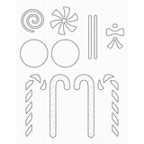 My Favorite Things Sweet Sticks - Holiday Eddition Die-namics (MFT-2649)