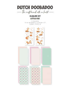 Dutch Doobadoo Crafty Kit Slimline Little Fox (473.005.054) (OUTLET)