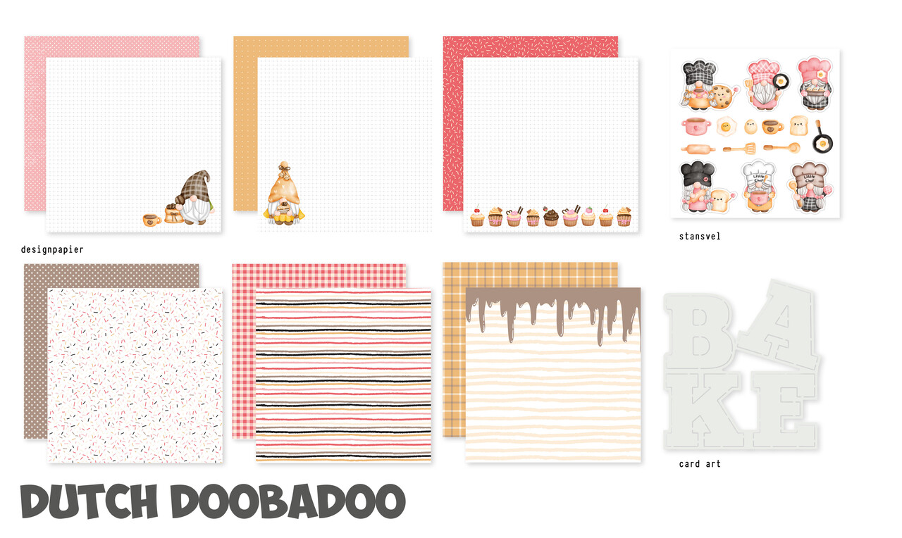 Dutch Doobadoo Crafty Kit Little Chef 21x21cm (473.005.053) (DISCONTINUED) Dutch Doobadoo Crafty Kit Little Chef 21x21cm (473.005.053) (DISCONTINUED)