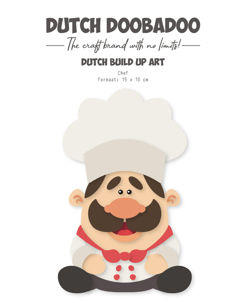 Dutch Doobadoo Dutch Card Art Build Up A5 Chef (470.784.277) (DISCONTINUED)