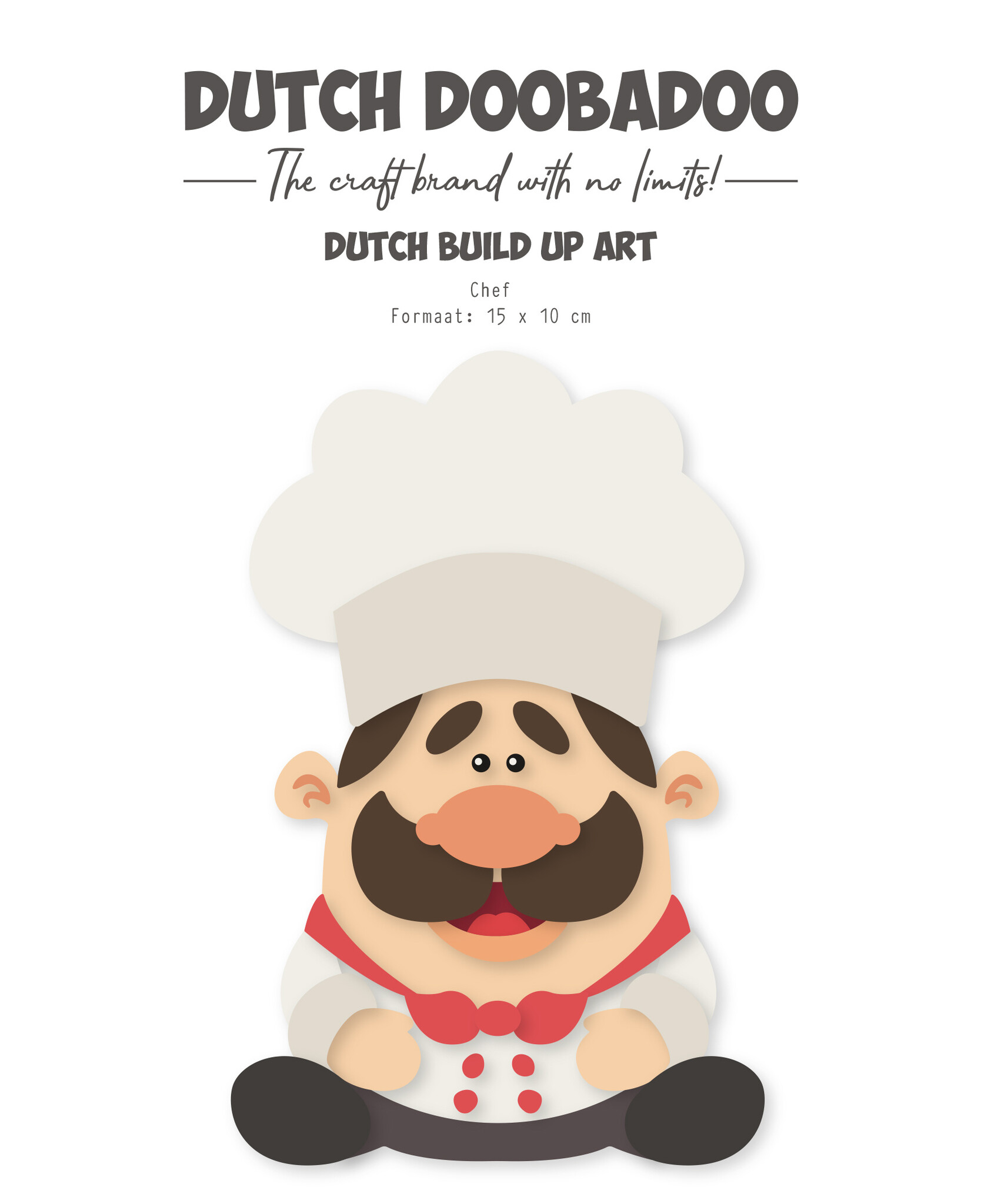 Dutch Card Art Build Up A5 Chef (470.784.277) - Craftlines B.V.