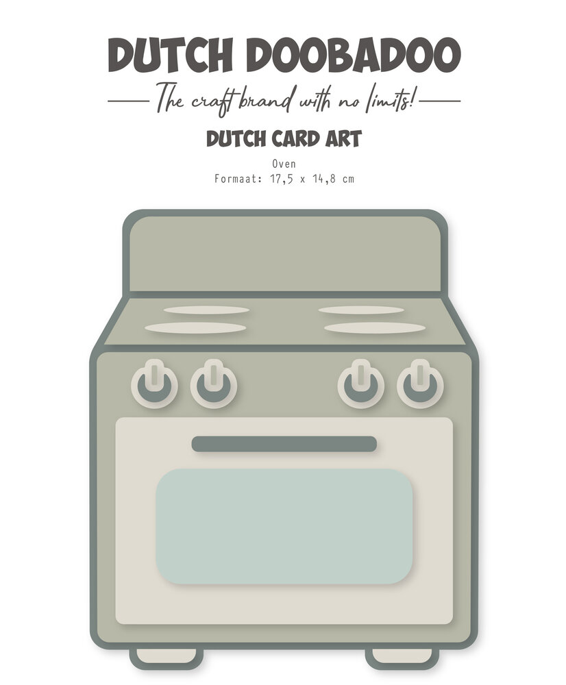 Dutch Doobadoo Dutch Card Art A5 Oven (470.784.276) (OUTLET)