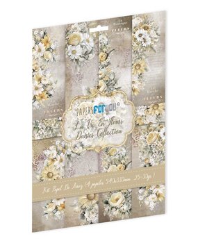 Papers For You La Vie En Fleurs Daisies Rice Paper Kit (4pcs) (PFY-12777) (DISCONTINUED)