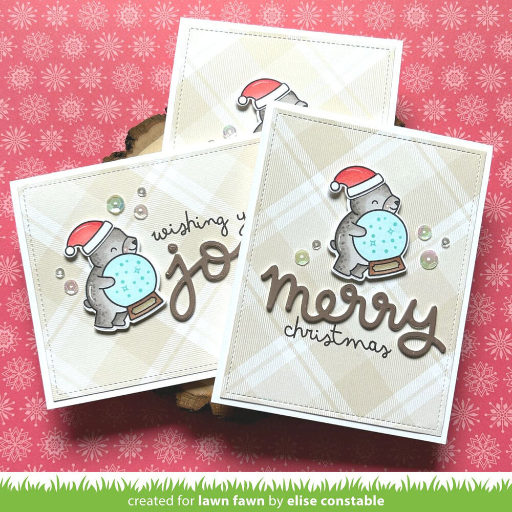 Lawn Fawn Scribbled Sentiments: Winter Clear Stamps (LF3279) (DISCONTINUED) Lawn Fawn Scribbled Sentiments: Winter Clear Stamps (LF3279) (DISCONTINUED)
