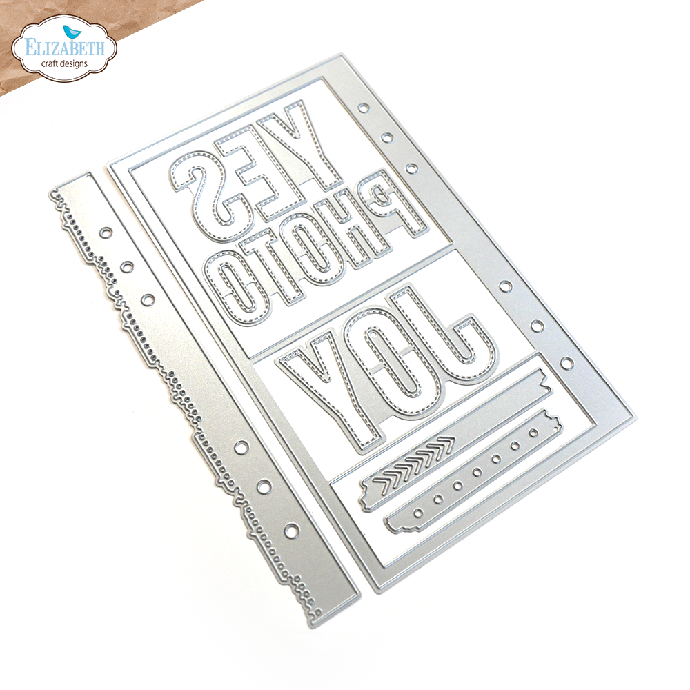 Elizabeth Craft Designs Yes Joy Page Dies (2077) (DISCONTINUED)