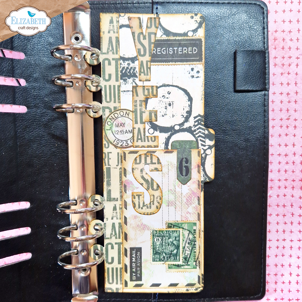 Elizabeth Craft Designs Half Page Tab 3 with Paperclip Numbers Dies (2072) Elizabeth Craft Designs Half Page Tab 3 with Paperclip Numbers Dies (2072)