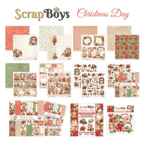 ScrapBoys Christmas Day Double Sided Die Cut Elements (43 pcs) (SB-CHDA-12) (DISCONTINUED) ScrapBoys Christmas Day Double Sided Die Cut Elements (43 pcs) (SB-CHDA-12) (DISCONTINUED)