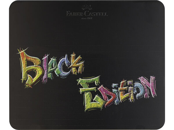 Faber Castell Black Edition Colour Pencils Box SuperSoft (100pcs) (FC-116490) Faber Castell Black Edition Colour Pencils Box SuperSoft (100pcs) (FC-116490)