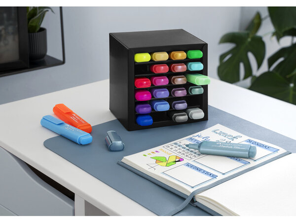 Faber Castell Textliner Deskset Metallic/Pastel/Neon (24pcs) (FC-254602) Faber Castell Textliner Deskset Metallic/Pastel/Neon (24pcs) (FC-254602)