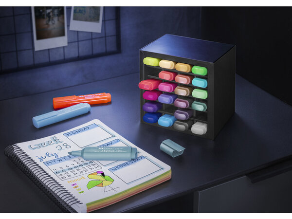 Faber Castell Textliner Deskset Metallic/Pastel/Neon (24pcs) (FC-254602) Faber Castell Textliner Deskset Metallic/Pastel/Neon (24pcs) (FC-254602)