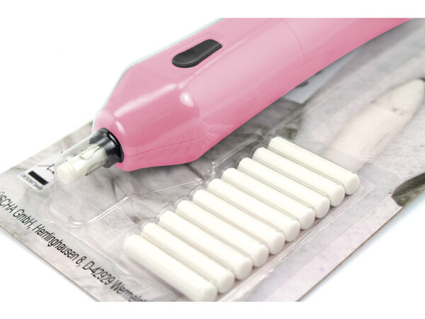 Kangaro Bind Electric Eraser Pink + 10 Refills (excl. 2x AAA Batteries) (JU-70524) Kangaro Bind Electric Eraser Pink + 10 Refills (excl. 2x AAA Batteries) (JU-70524)
