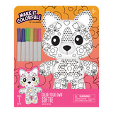 American Crafts Color Your Own Kit Softie Cat (7pcs) (34027522) (OUTLET)