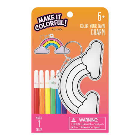 American Crafts Color Your Own Kit Charm Rainbow (7pcs) (34027525) (OUTLET) American Crafts Color Your Own Kit Charm Rainbow (7pcs) (34027525) (OUTLET)