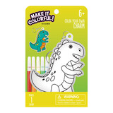 American Crafts Color Your Own Kit Charm Dino (7pcs) (34027524) (OUTLET)