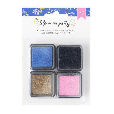 American Crafts Life of the Party Ink Pads (4pcs) (34025846) (OUTLET)