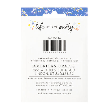 American Crafts Life of the Party Ink Pads (4pcs) (34025846) (OUTLET)