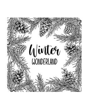 Crafty Individuals Winter Wonderland Unmounted Rubber Stamps (CI-641) (OUTLET)