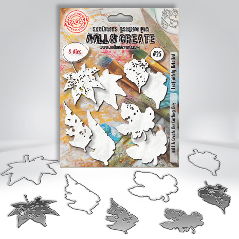 Aall and Create Cutting Dies A6 Leafinitely Detailed (AALL-DI-025)