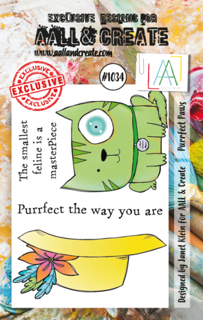 Aall and Create Stamp Set A7 Purrfect Paws (AALL-TP-1034) (DISCONTINUED) Aall and Create Stamp Set A7 Purrfect Paws (AALL-TP-1034) (DISCONTINUED)