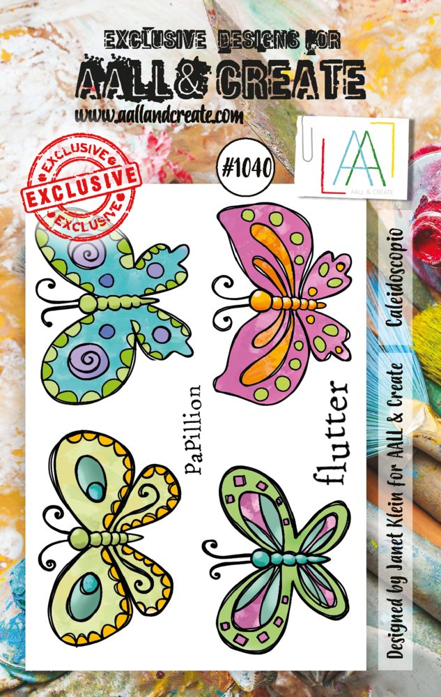 Aall and Create Stamp Set A7 Caleidoscopio (AALL-TP-1040) (DISCONTINUED)