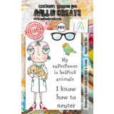 Aall and Create Stamp Set A7 Super Vet Dee (AALL-TP-1042) (DISCONTINUED)