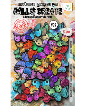 Aall and Create Ephemera Die-cuts Colour In Flight (AALL-EP-029) Aall and Create Ephemera Die-cuts Colour In Flight (AALL-EP-029)