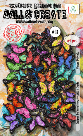 Aall and Create Ephemera Die-cuts Winged Delights (AALL-EP-031) (DISCONTINUED) Aall and Create Ephemera Die-cuts Winged Delights (AALL-EP-031) (DISCONTINUED)