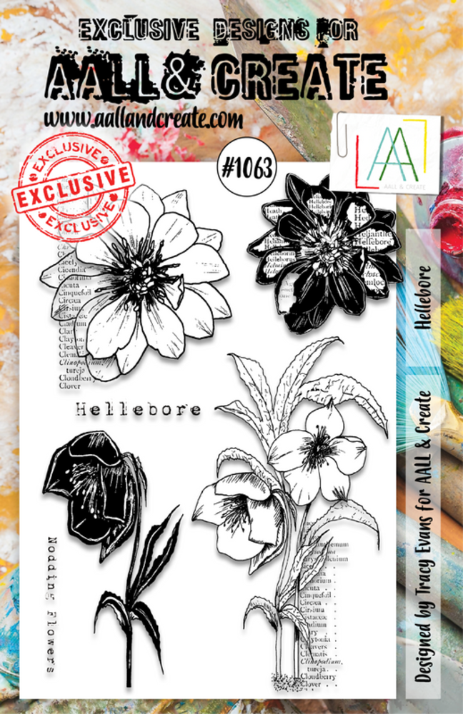 Aall and Create Stamp Set A5 Hellebore (AALL-TP-1063) (DISCONTINUED) Aall and Create Stamp Set A5 Hellebore (AALL-TP-1063) (DISCONTINUED)