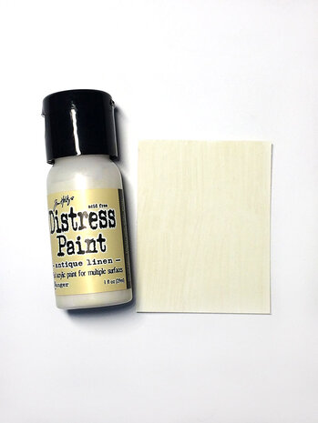 Ranger Tim Holtz Distress Paint Flip Top Antique Linen 1 oz (TDF52906) Ranger Tim Holtz Distress Paint Flip Top Antique Linen 1 oz (TDF52906)