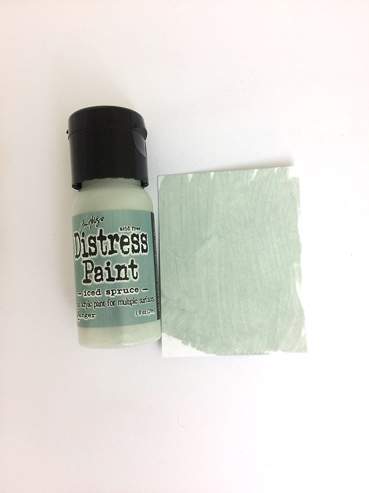 Ranger Tim Holtz Distress Paint Flip Top Iced Spruce 1 oz (TDF53095) Ranger Tim Holtz Distress Paint Flip Top Iced Spruce 1 oz (TDF53095)