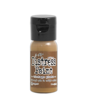 Ranger Tim Holtz Distress Paint Flip Top Vintage Photo 1 oz (TDF53354)