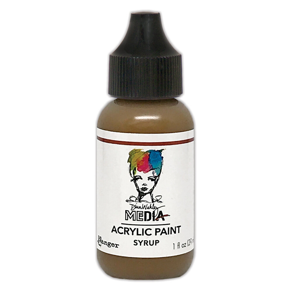 Ranger Dina Wakley MEdia Heavy Body Acrylic Paints Syrup 1 fl oz (MDQ75226) Ranger Dina Wakley MEdia Heavy Body Acrylic Paints Syrup 1 fl oz (MDQ75226)