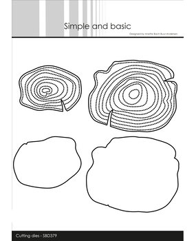 Simple and Basic Woodgrain Plates Dies (SBD379) (DISCONTINUED)