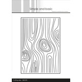 Simple and Basic Woodgrain A6 Dies (SBD378) (DISCONTINUED)