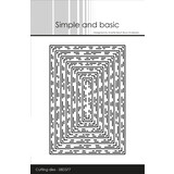 Simple and Basic Broken Lines A7 Dies (SBD377) (DISCONTINUED)