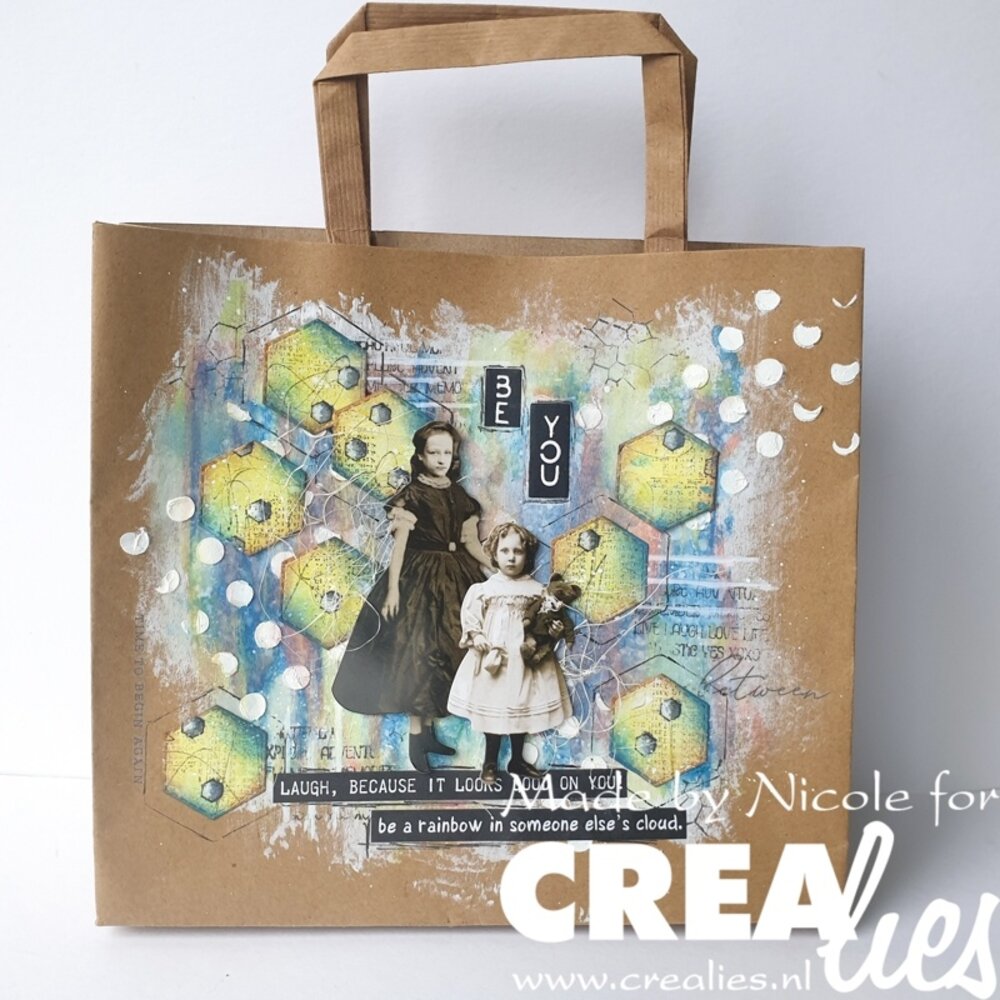 Crealies Cardzz Stansen No. 565 Frame & Inlay Honey (CLCZ565)