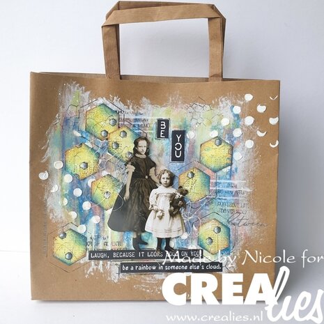 Crealies Cardzz Stansen No. 565 Frame & Inlay Honey (CLCZ565)