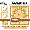 Crealies Cardzz Dies No. 515 Frame & Inlay Jane (CLCZ515) Crealies Cardzz Dies No. 515 Frame & Inlay Jane (CLCZ515)