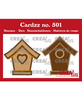 Crealies Cardzz Stansen No. 501 Vogelhuisje (CLCZ501)