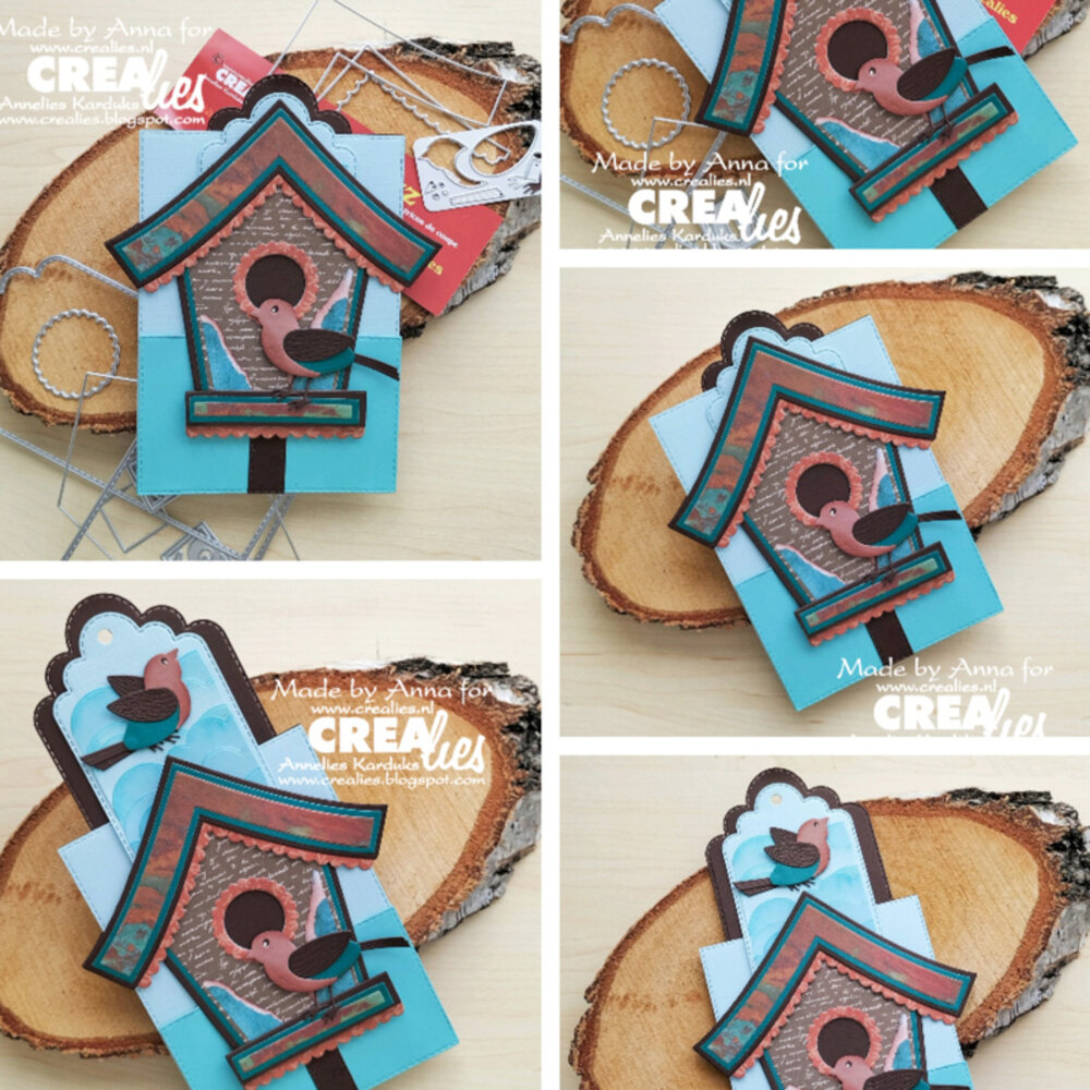 Crealies Cardzz Stansen No. 501 Vogelhuisje (CLCZ501)