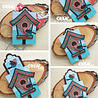 Crealies Cardzz Dies No. 501 Birdhouse (CLCZ501) Crealies Cardzz Dies No. 501 Birdhouse (CLCZ501)
