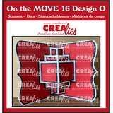 Crealies On The Move Stansen No. 16 Design O Pop Up Card (CLMOVE16)