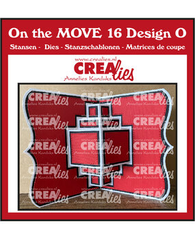 Crealies On The Move Dies No. 16 Design O Pop Up Card (CLMOVE16)