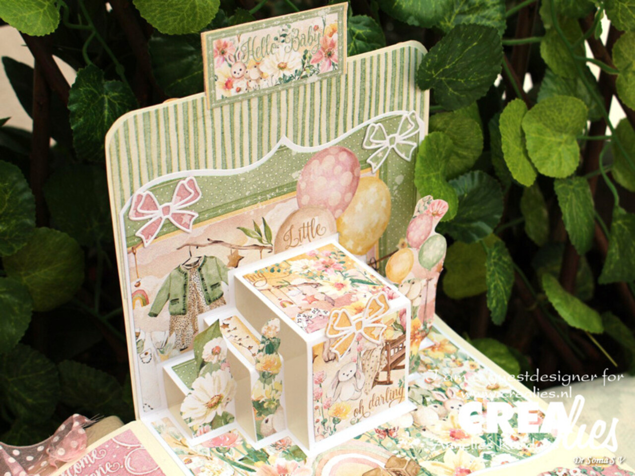 Crealies On The Move Stansen No. 16 Design O Pop Up Card (CLMOVE16)