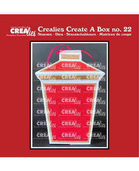 Crealies Create A Box Stansen No. 22 Lantaarn (CCAB22)