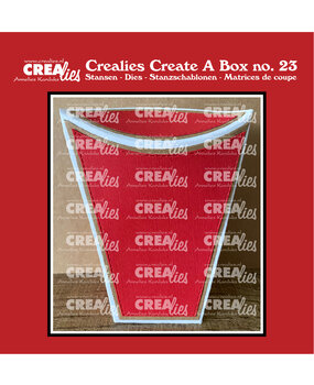 Crealies Create A Box Stansen No. 23 Staande Kussendoos (CCAB23)