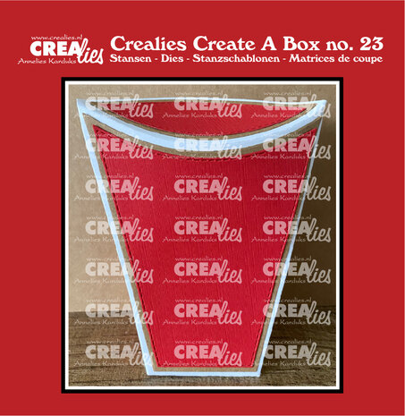 Crealies Create A Box Dies No. 23 Standing Pillowbox (CCAB23) Crealies Create A Box Dies No. 23 Standing Pillowbox (CCAB23)